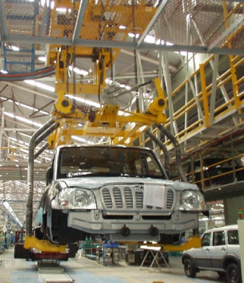 Mahindra & Mahindra factory